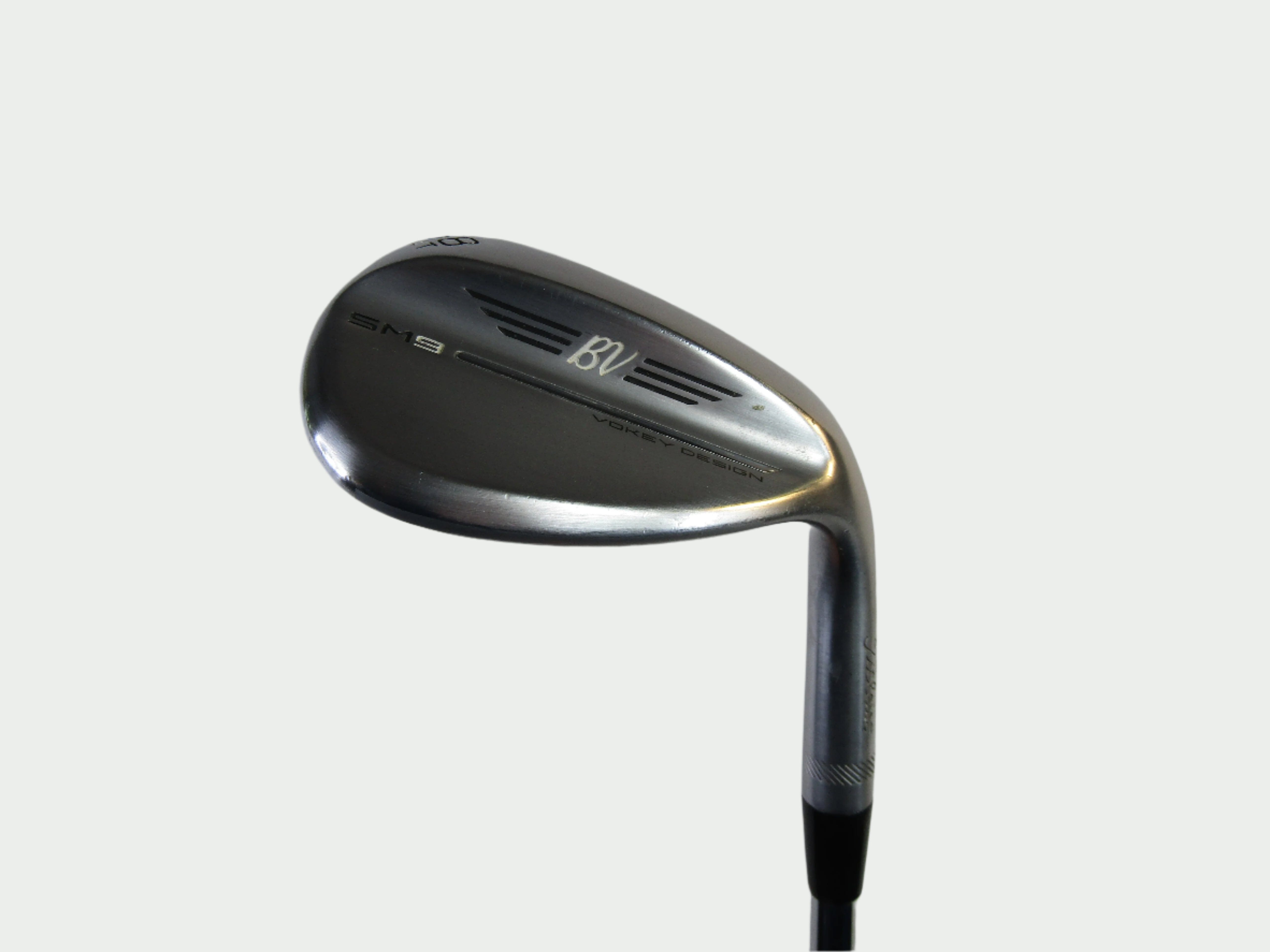 Titleist Tour Chrome SM9 58.04° T Grind LW Wedge Flex Steel Men's Right Pre-Owned Wedges Titleist 