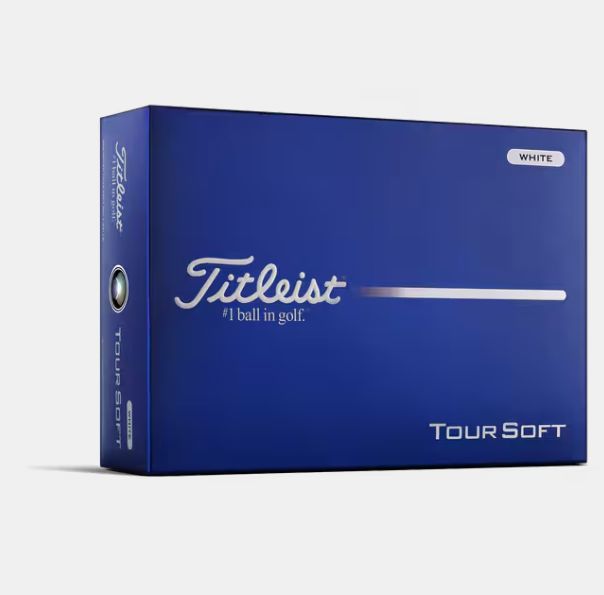 Titleist Tour Soft 2026 Golf Balls Golf Balls Titleist Box/12 White 