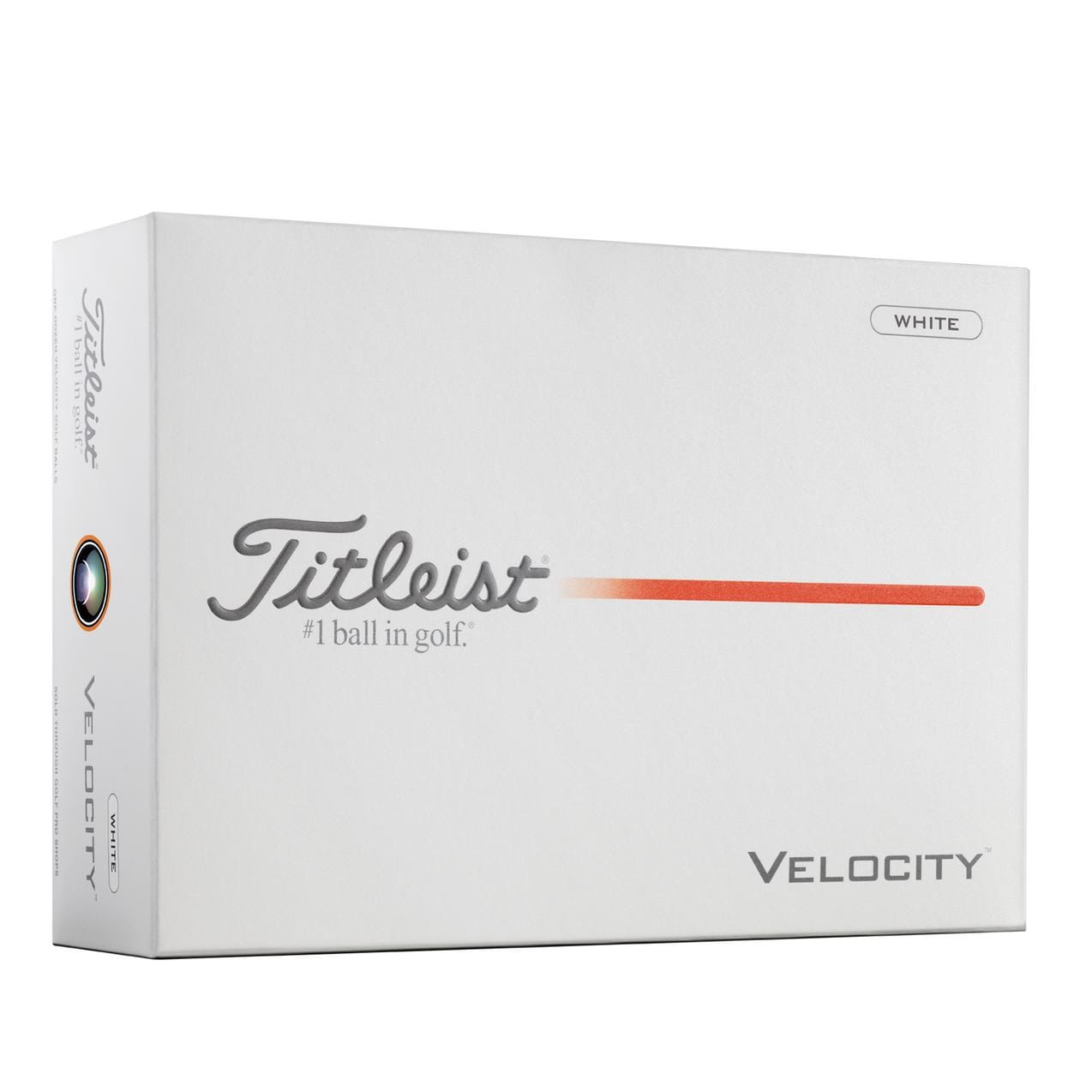 Titleist Velocity 2026 Golf Balls Golf Balls Titleist Box/12 White 