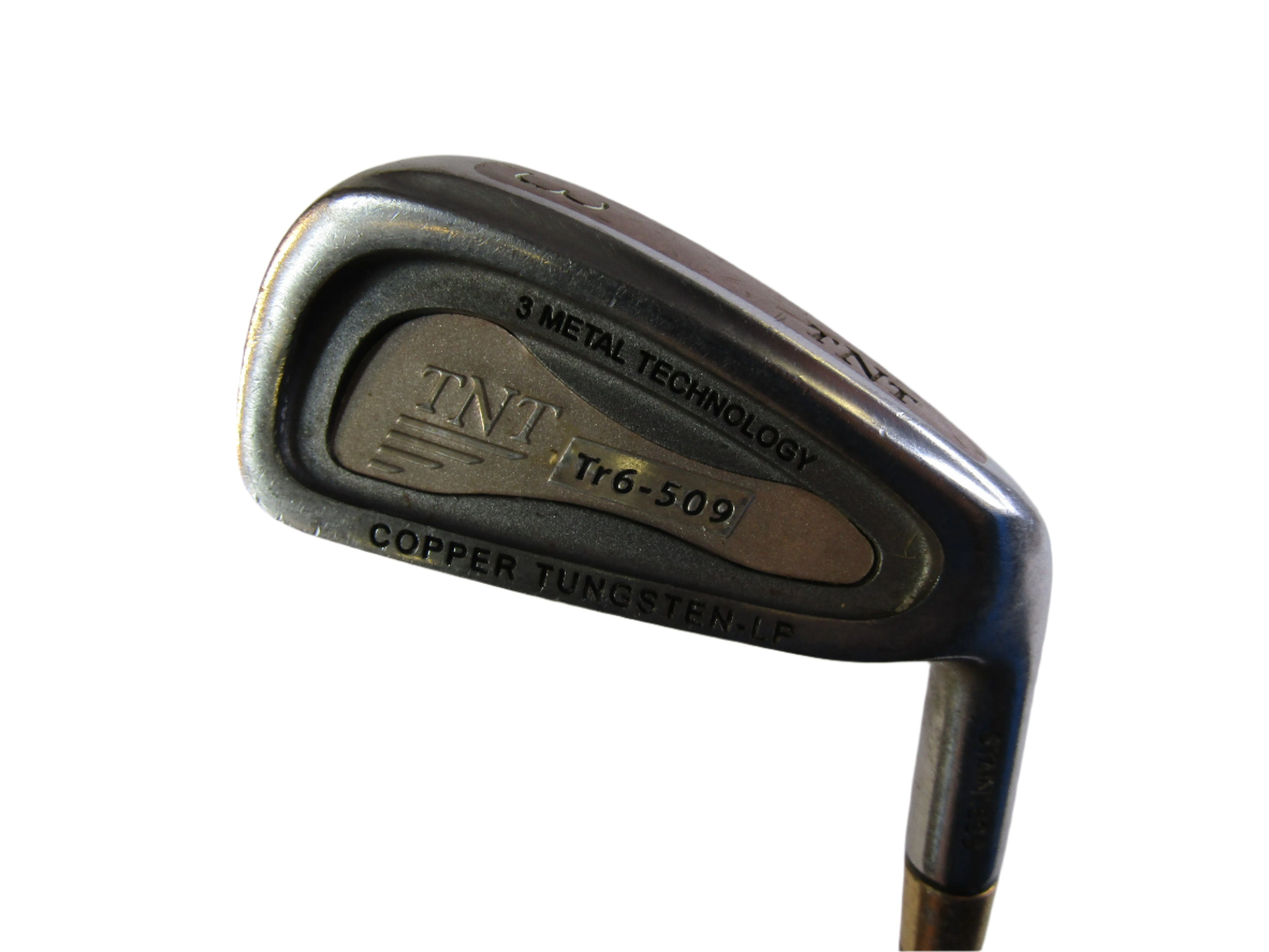 TNT Tr6-509 Copper Tungsten-LP #3 Iron Regular Steel Men's Right Pre-Owned Irons TNT 