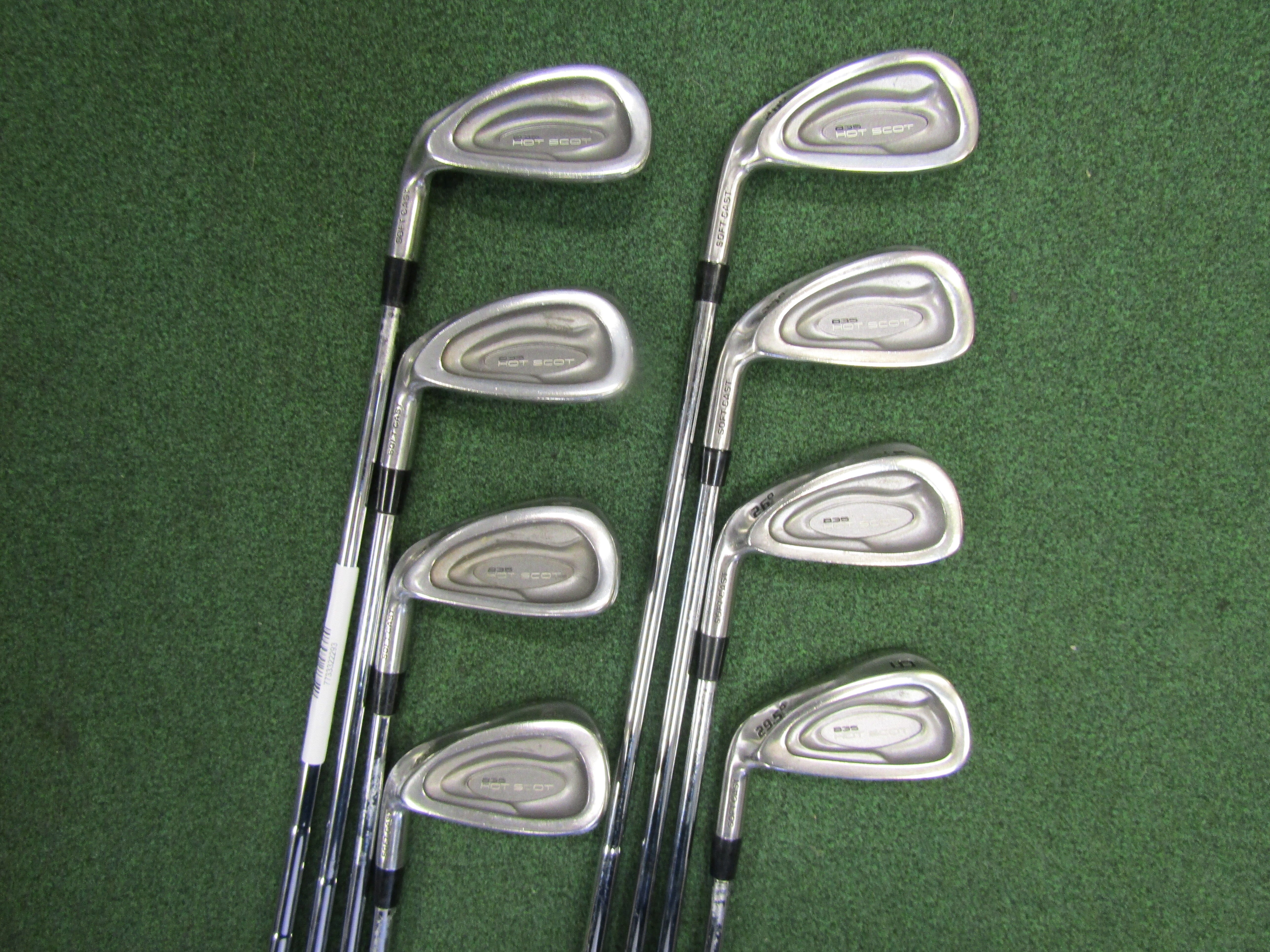 Tommy Armour 835 #3-PW 8 pc. Iron Set Regular Flex Steel Men's Left Pre-Owned Iron Sets Tommy Armour 
