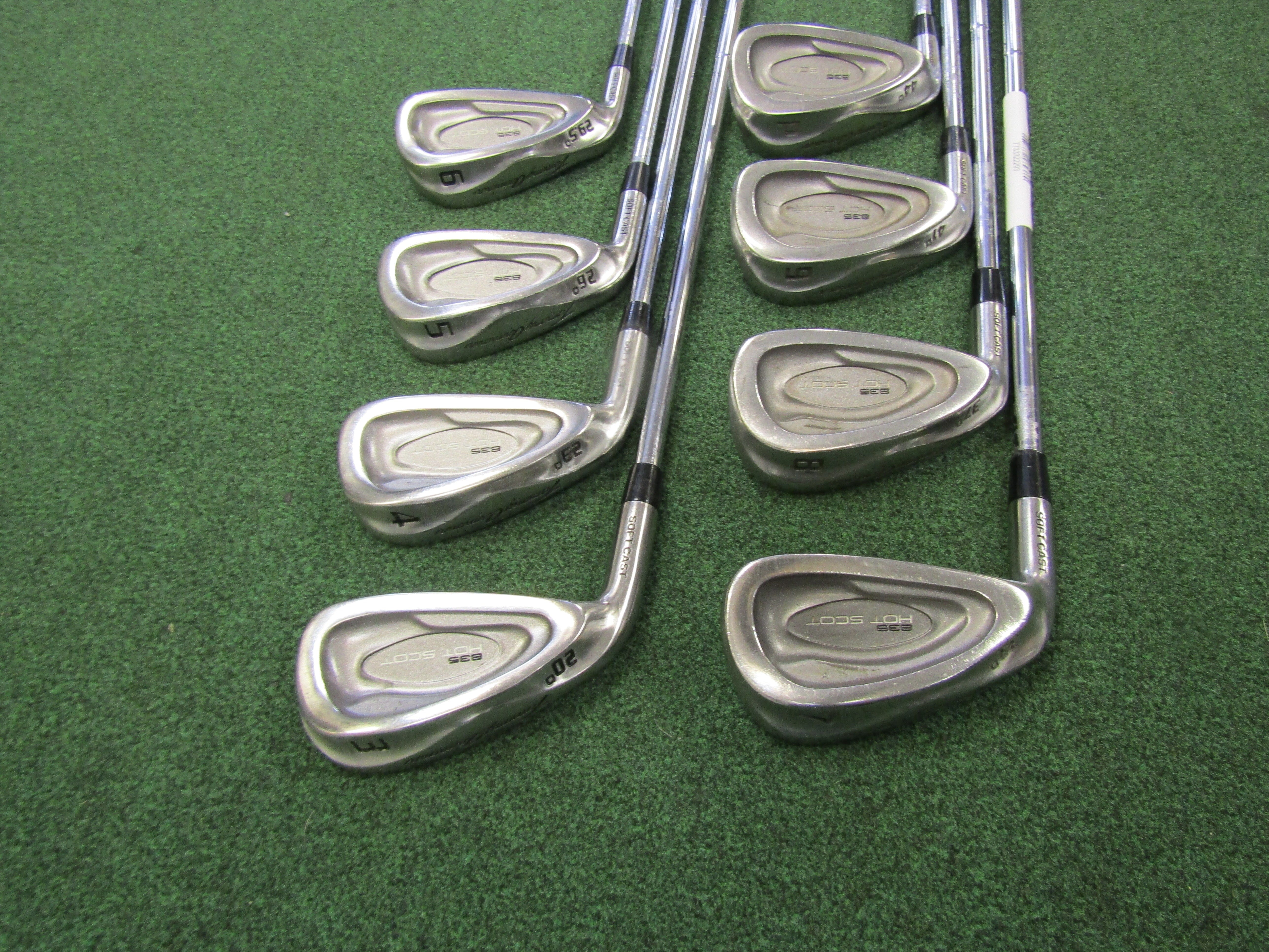 Tommy Armour 835 #3-PW 8 pc. Iron Set Regular Flex Steel Men's Left Pre-Owned Iron Sets Tommy Armour 