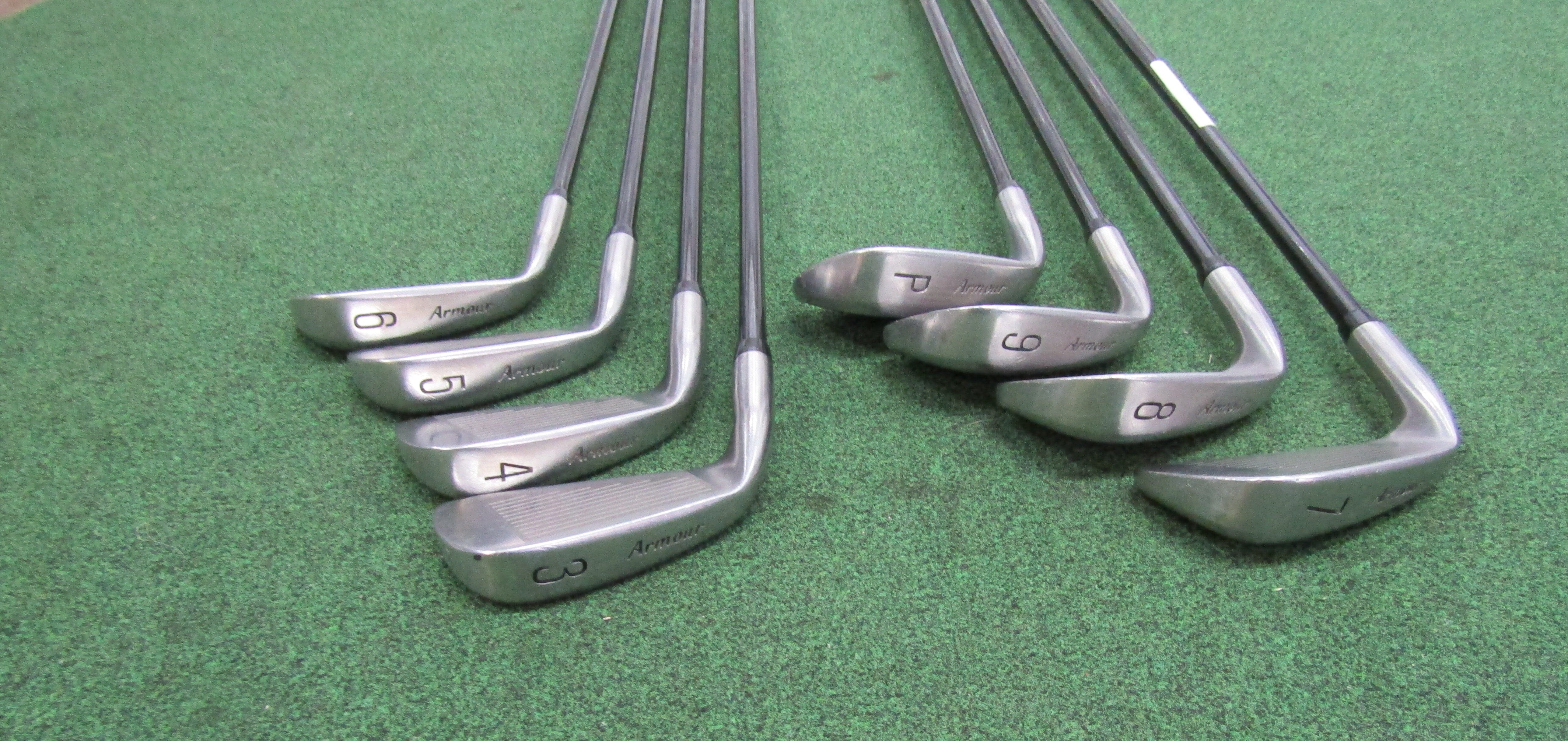 Tommy Armour Oversize 845s #3-PW Iron Set Stiff Flex Graphite Men's Right Pre-Owned Iron Sets Tommy Armour 