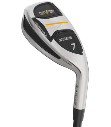Tour Edge Hot Launch X525 Iron Wood Wide Sole Iron Graphite Individual Irons Tour Edge Right #7 Regular/Helium 55R