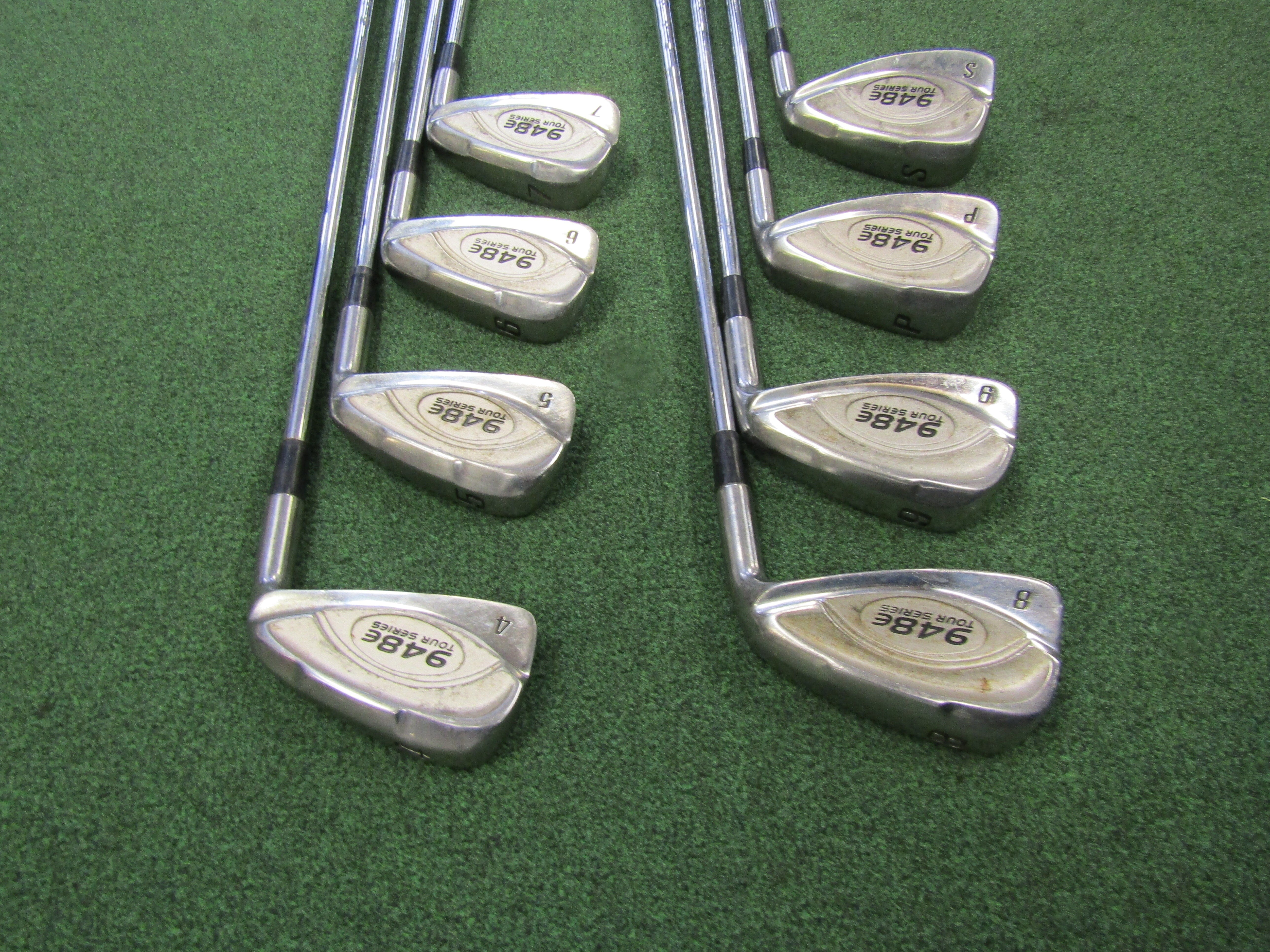 Tour Series 948E #4-PW, SW 8pc. Iron Set Stiff Flex Steel Men's Right Pre-Owned Iron Sets Tour Series 