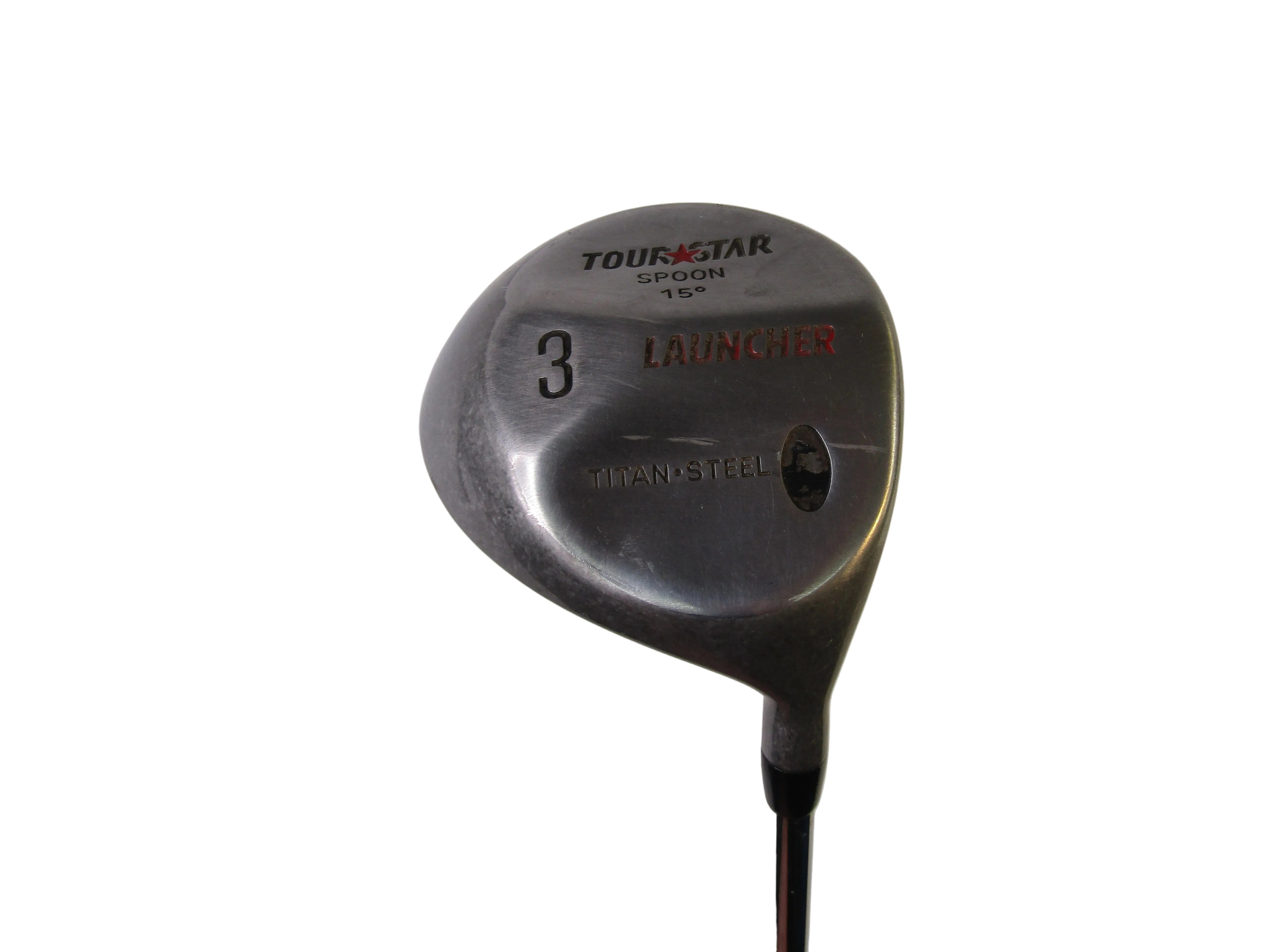 Tour Star Spoon #3 15° FW Regular Flex Steel Men's Right Pre-Owned Fairway Woods Tour Star 