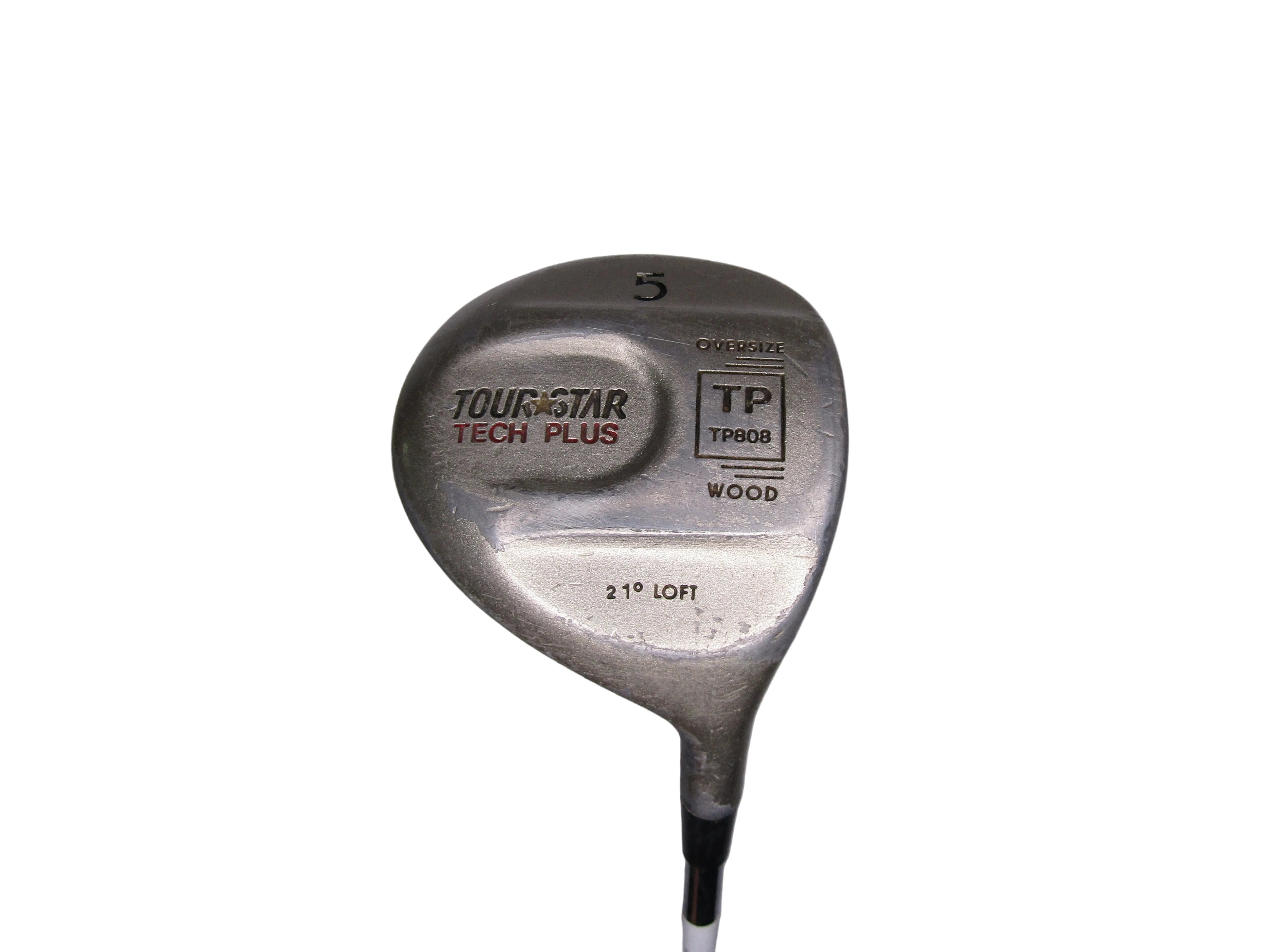 Tour Star Tech Plus 808 OS #5 21° FW Regular Flex Steel Men's Right Pre-Owned Fairway Woods Tour Star 