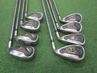 Turbo Power XP I #4-SW 8 pc. Hybrid Iron Set Firm Flex Graphite Men's Right Pre-Owned Irons Turbo Power 