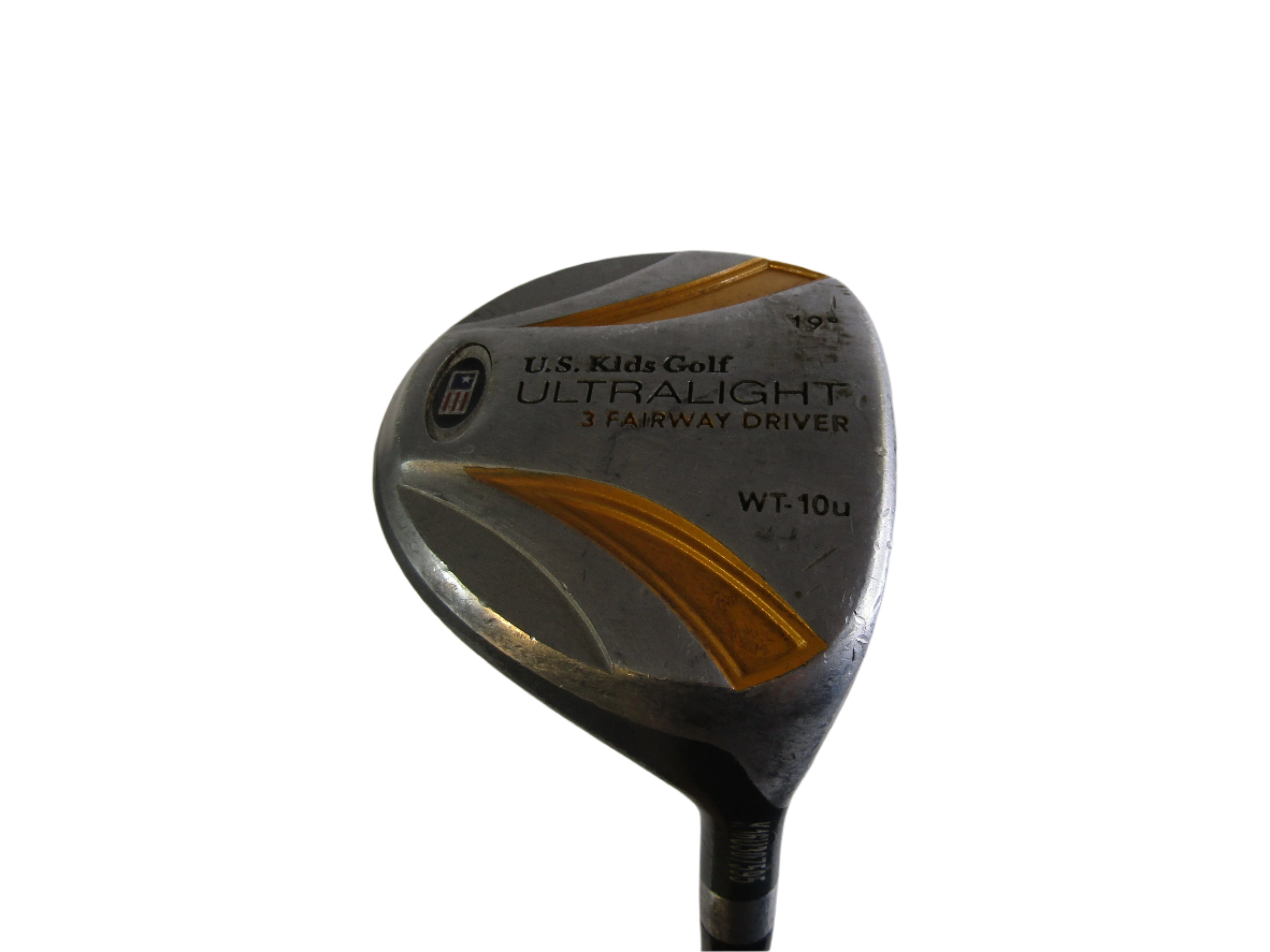 US Kids Golf Ultralight WT-10u 19° Fairway Driver Graphite Junior Right (3-5 yrs) Junior Pre-Owned Drivers Golf Stuff 