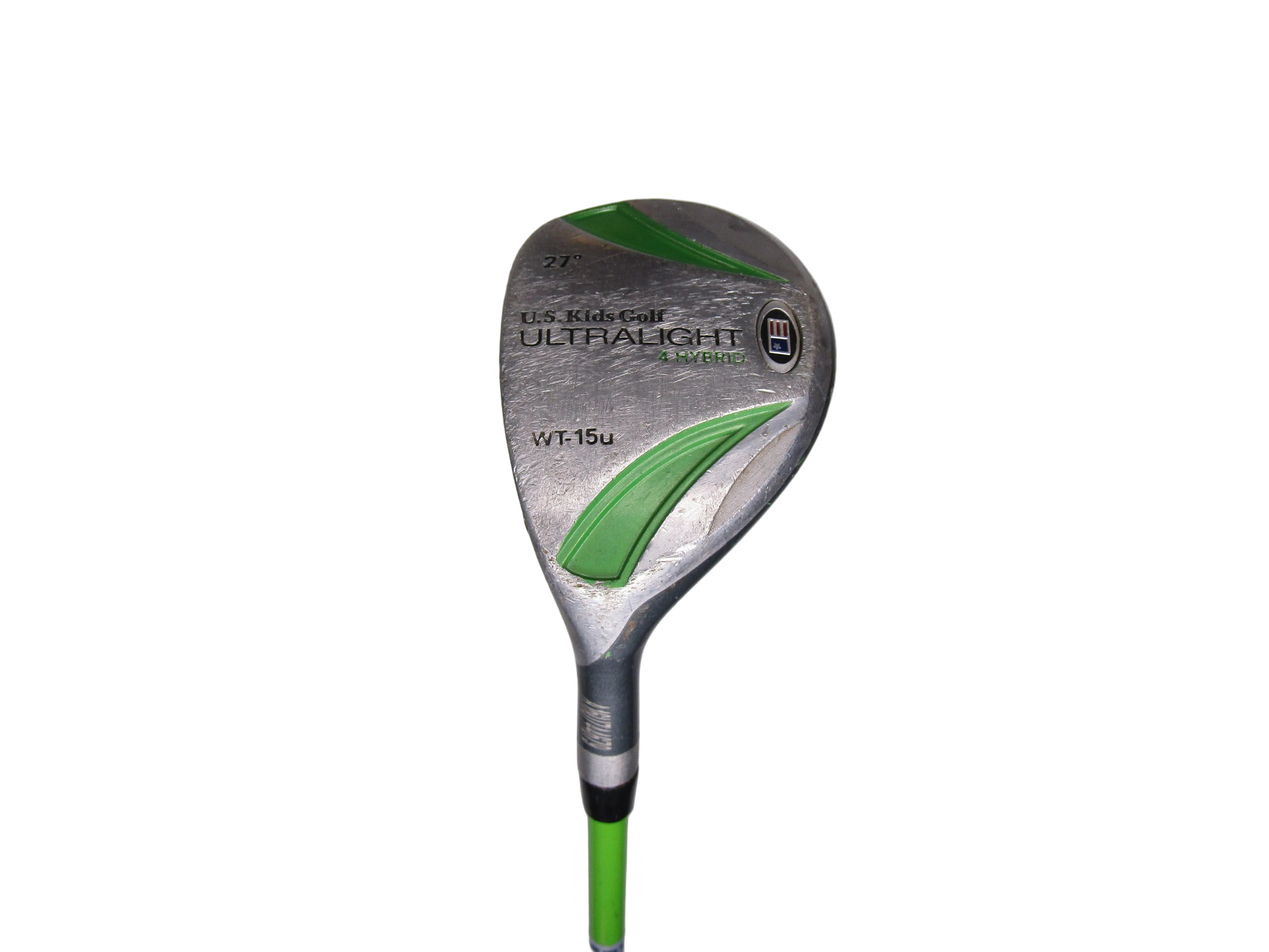 US Kids Golf WT-15u #5 27° Hybrid Junior Flex Graphite Junior Left Junior Pre-Owned Hybrids US Kids Golf 