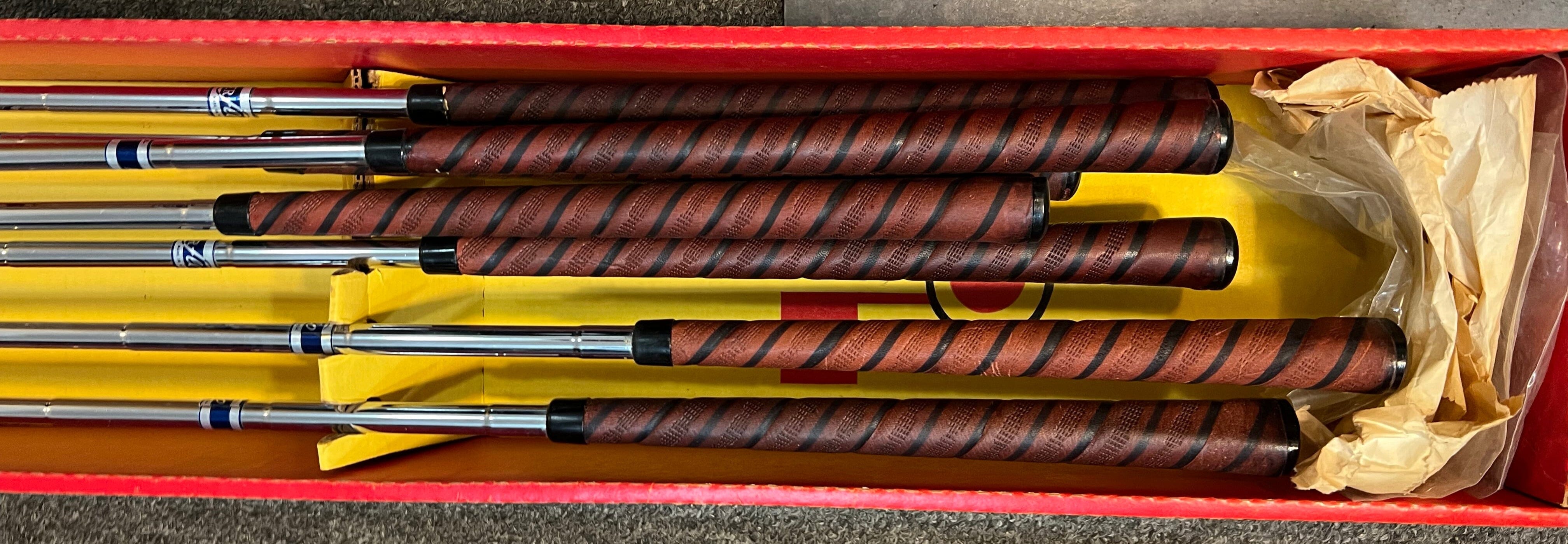 Vintage Premium Wilson Patty Berg Cup Defender 7 pc. Set Steel Women's Flex Premium Vintage Golf Wilson 