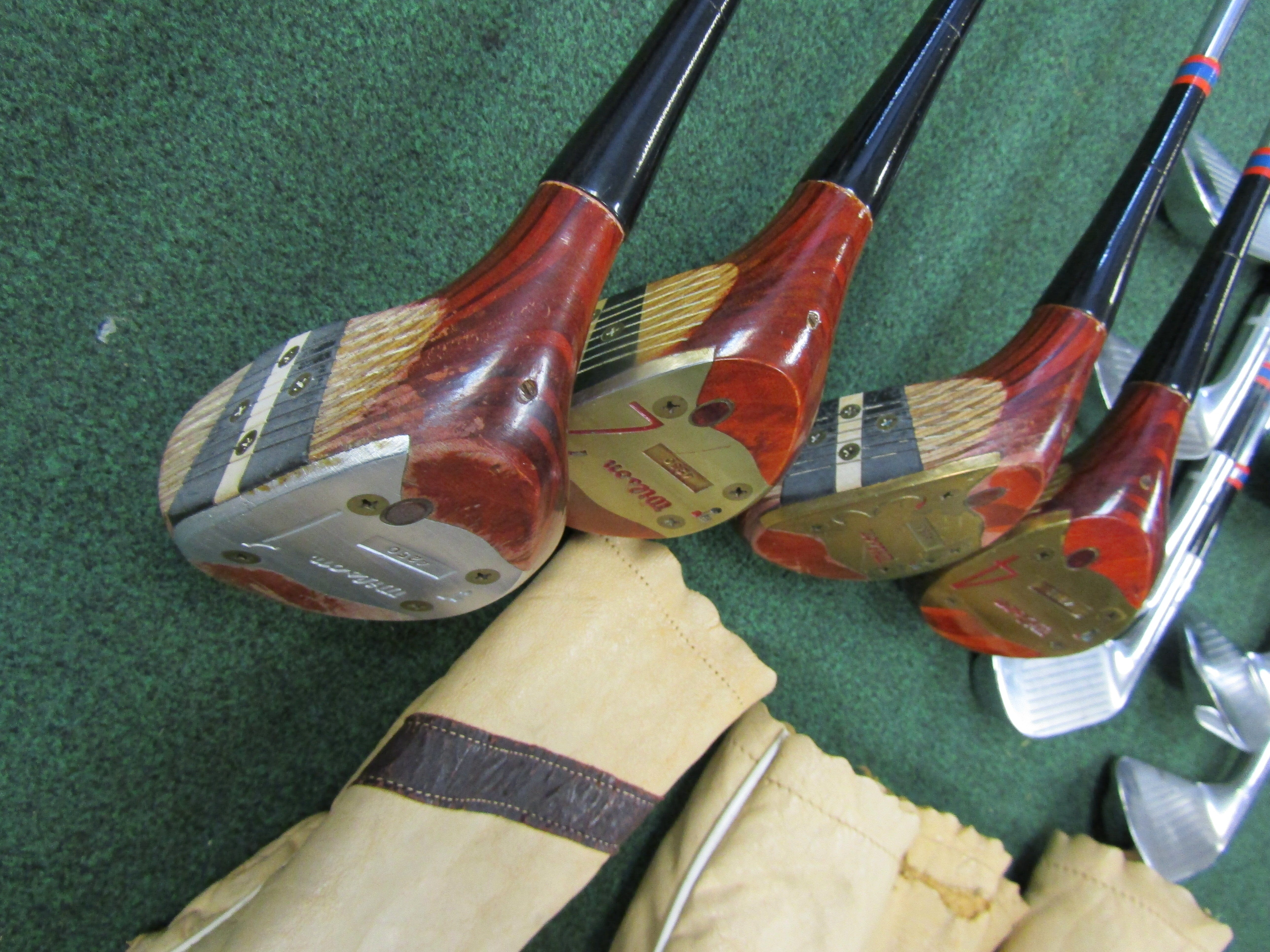Vintage Premium Wilson Sam Snead 12 pc. Complete Golf Set Regular Flex Steel Men's Right Hc Premium Vintage Golf Wilson 