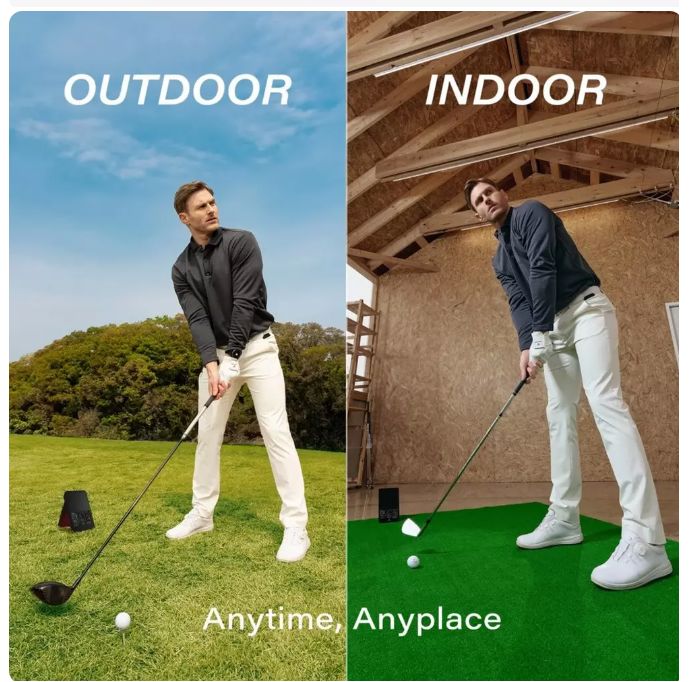 Voice Caddie SC4 Pro Launch Monitor & 3D Driving Range Simulator Launch Monitor Voice Caddie 