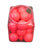 Volf Golf Bulk 2 Layer Coloured Practice Golf Balls VG10277 Golf Stuff - Save on New and Pre-Owned Golf Equipment Lt. Pink Singles 