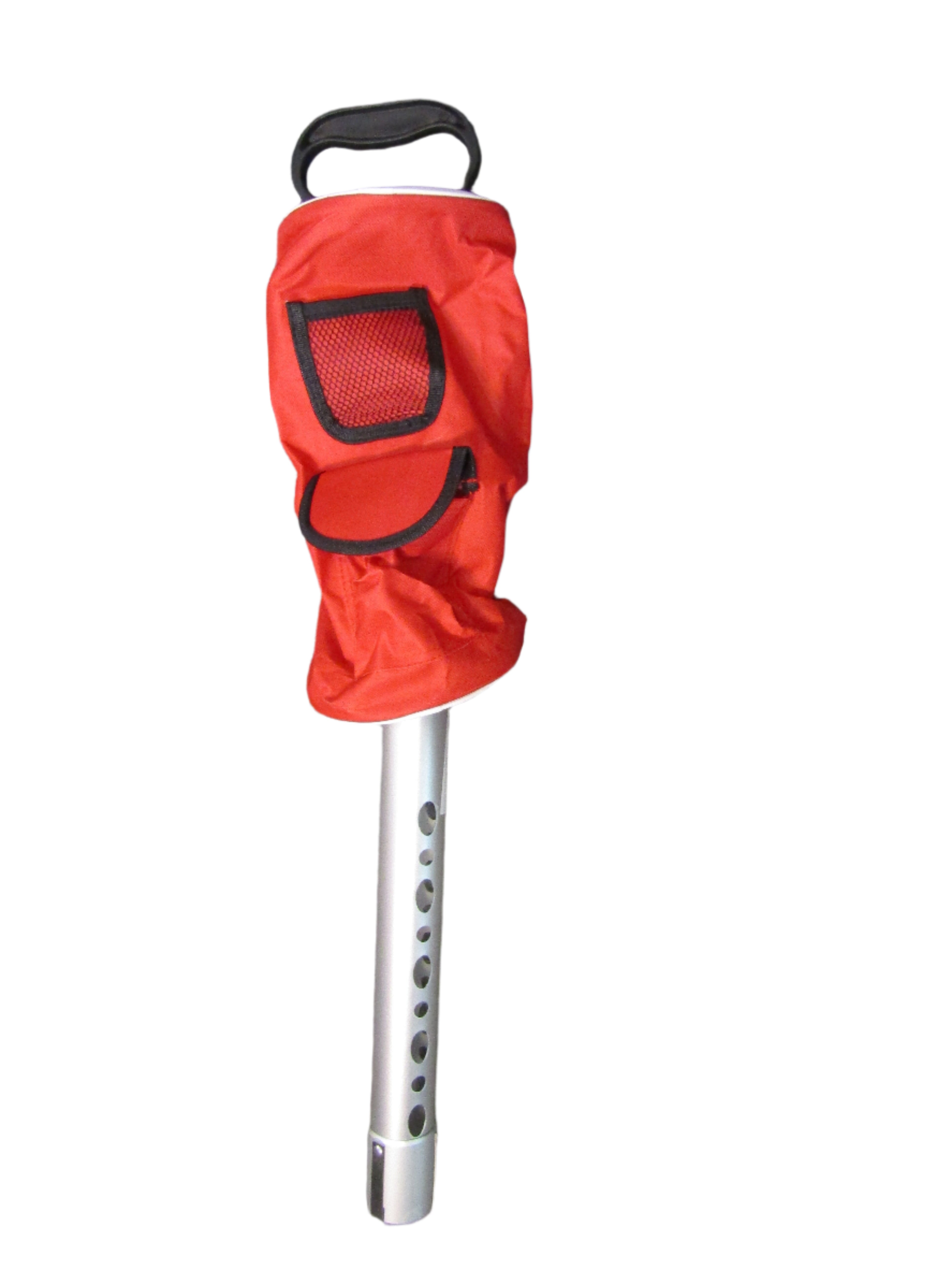 Volf Golf Red/White Shag Bag VG10201 Golf Stuff - Save on New and Pre-Owned Golf Equipment 