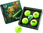 Volvik Vivid Soft Star Wars 4pc Golf Ball Gift Set Yoda Golf Balls Volvik Yoda 