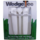 Wedge Tee - 3pc Golf Tees TeeMate White 