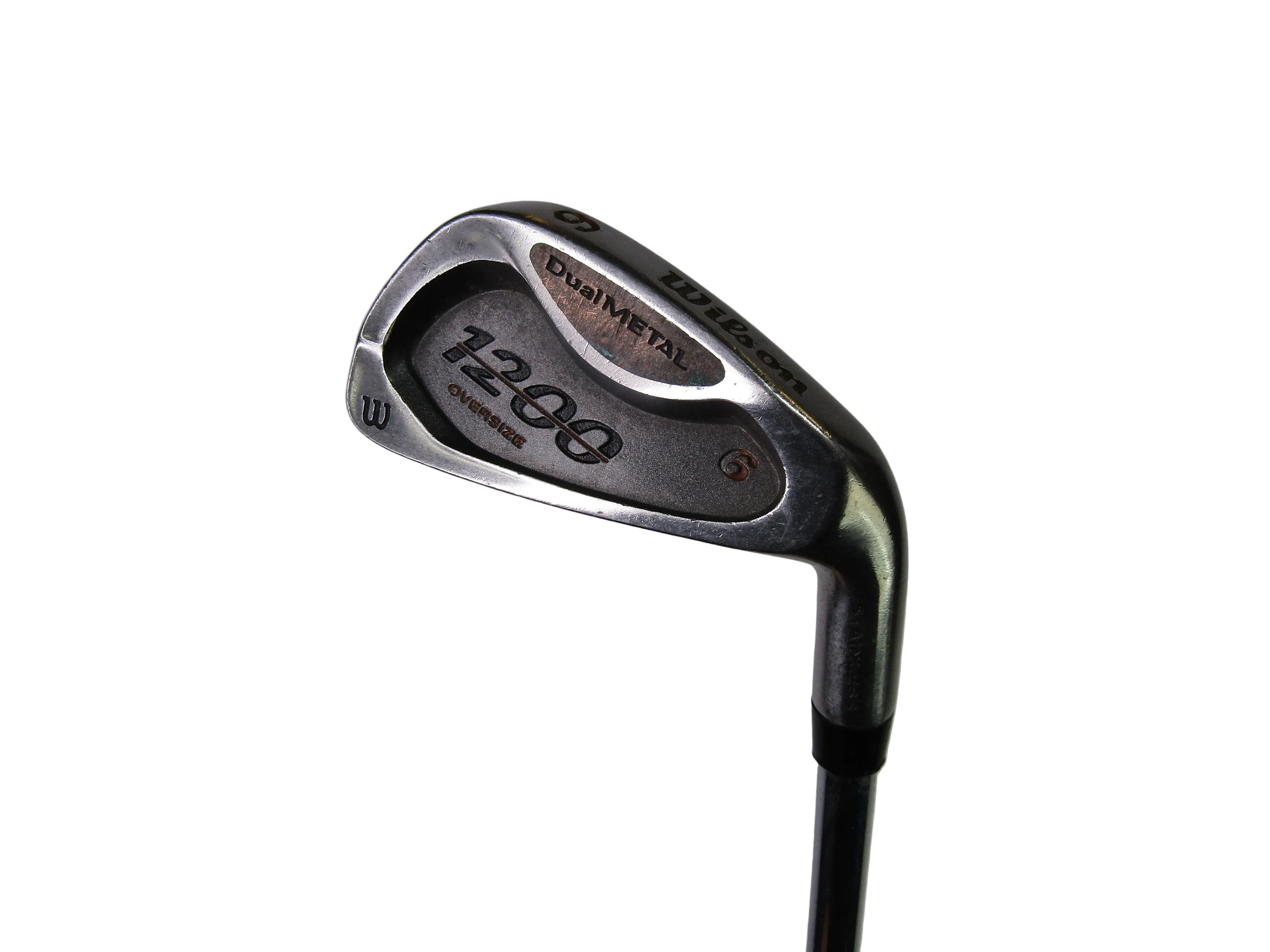 Wilson 1200 Oversize #6 Iron Regular Steel Men's Right Pre-Owned Irons Wilson 