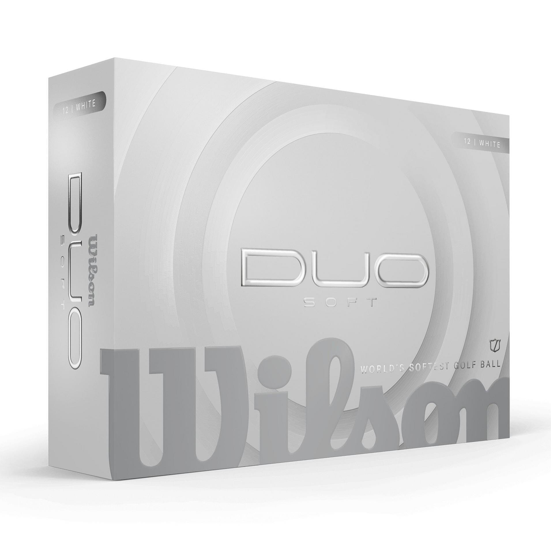 Wilson Duo Soft 2025 Golf Balls Golf Balls Wilson Box/12 White 