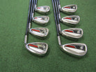 Wilson DynaPowr #5-PW, GW, SW 8 pc. Iron Set Reg. Flex Graphite Men's Right Pre-Owned Iron Sets Wilson 