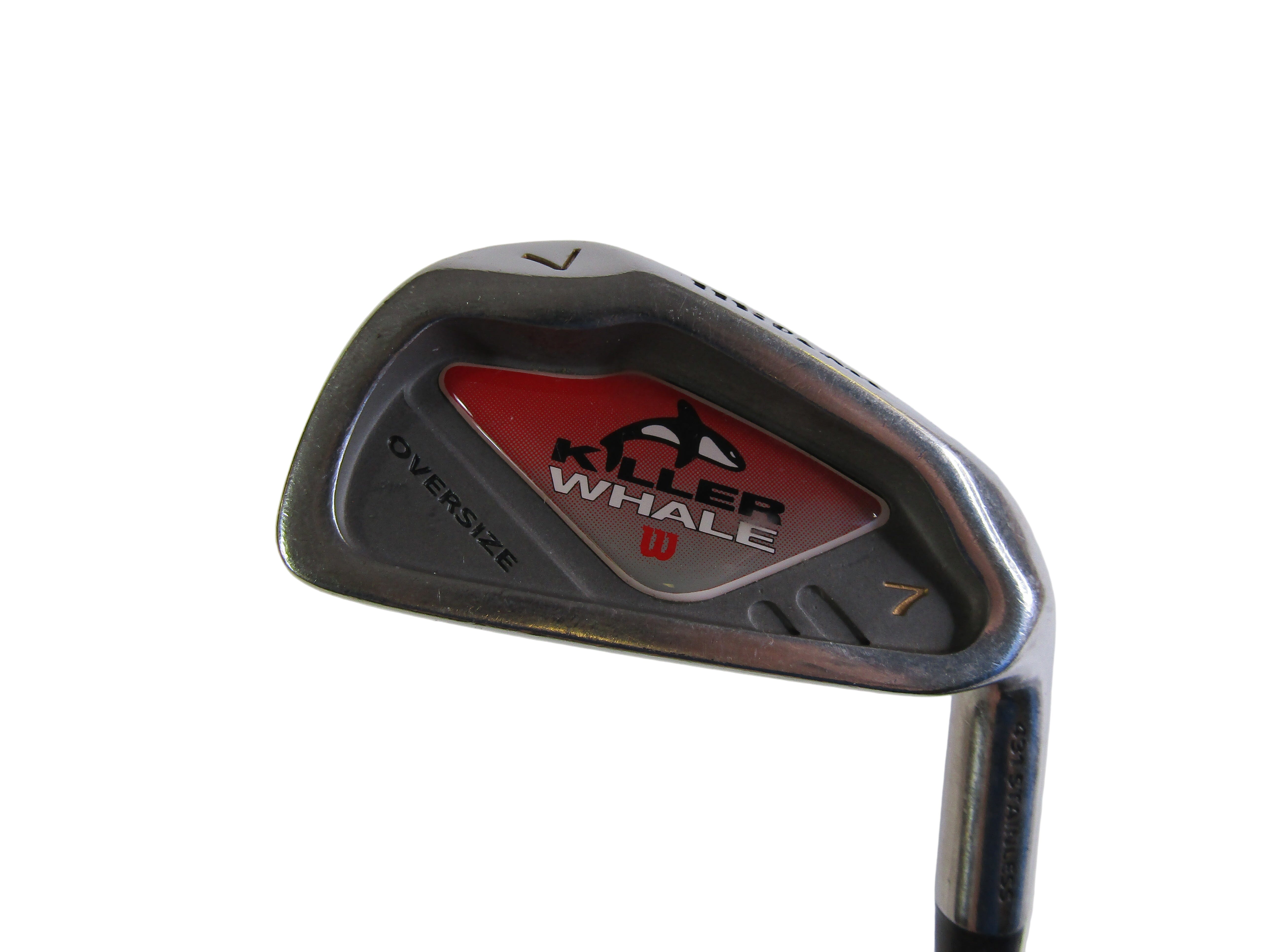 Wilson Killer Whale #3-5, #7-PW 7pc. Iron Set Regular Steel Men's Right Pre-Owned Iron Sets Wilson 