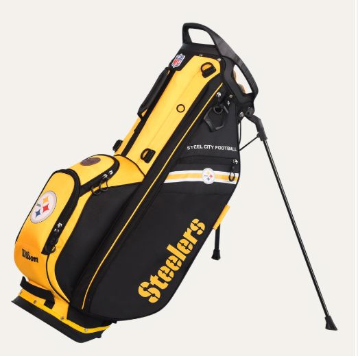 Wilson NFL Carry Bags 2024 Stand Bag Wilson Pittsburgh Steelers 