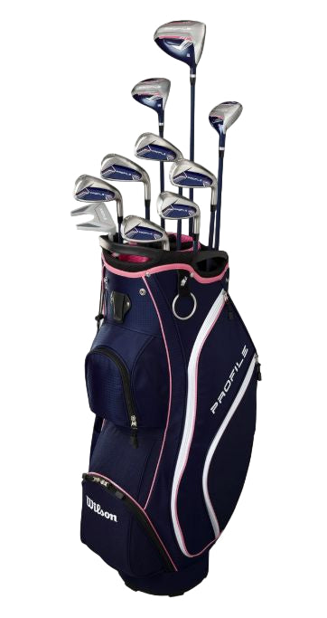 Wilson Profile Women's Complete Club Set w/Cart Bag – Golf Stuff