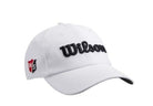 Wilson Staff Pro Tour Hat White/Black Adjustable Headwear Wilson Staff 