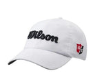 Wilson Staff Pro Tour Hat White/Black Adjustable Headwear Wilson Staff White 