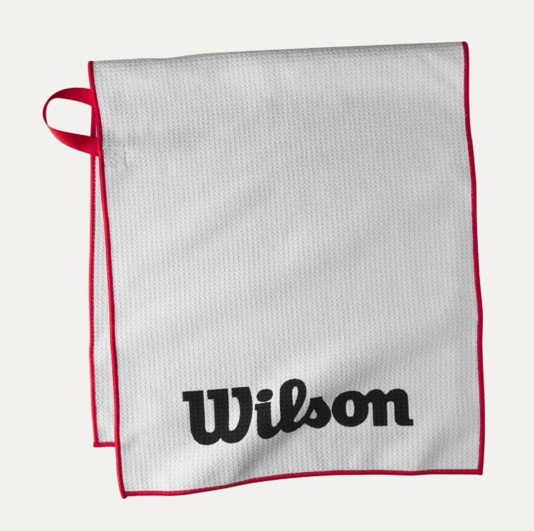 Wilson Staff Tour Towel White/Black/Red WGA900005 Golf Towels Wilson 