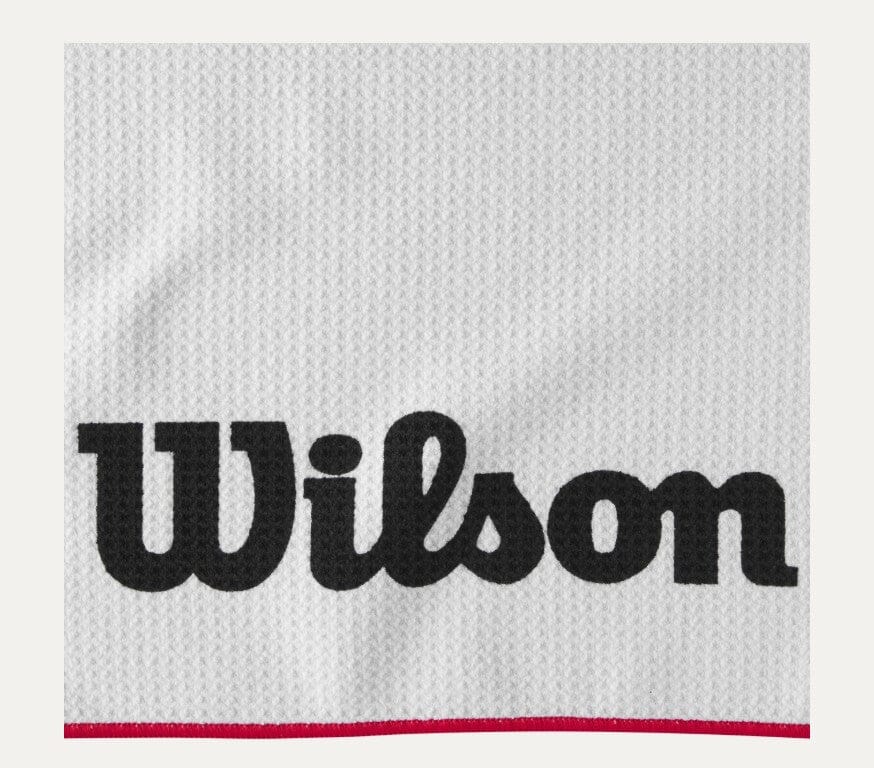 Wilson Staff Tour Towel White/Black/Red WGA900005 Golf Towels Wilson 