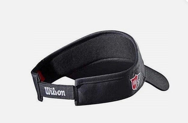 Wilson Staff Visor Black/White Adjustable Headwear Wilson Staff 
