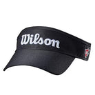 Wilson Staff Visor Black/White Adjustable Headwear Wilson Staff Black 