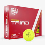 Wilson Triad Golf Balls Golf Stuff - Save on New and Pre-Owned Golf Equipment Yellow Box/12 
