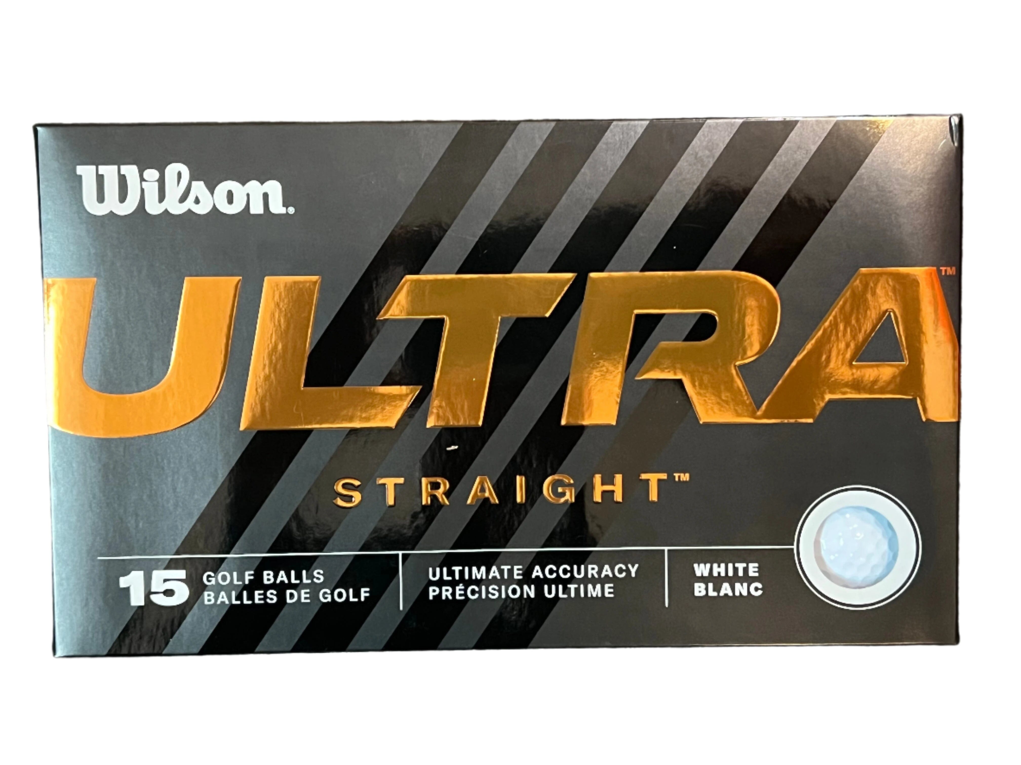 Wilson Ultra Straight Golf Balls Golf Balls Wilson Box/15 