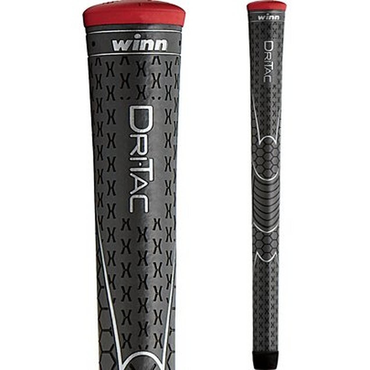 Winn Dri-Tac Grips Golf Grips Winn Std Gry/Red 