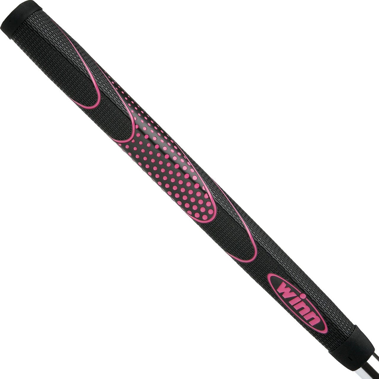 Winn Pistol Excel Putter Grip Putter Grips Winn Standard Medallist Black/Pink 