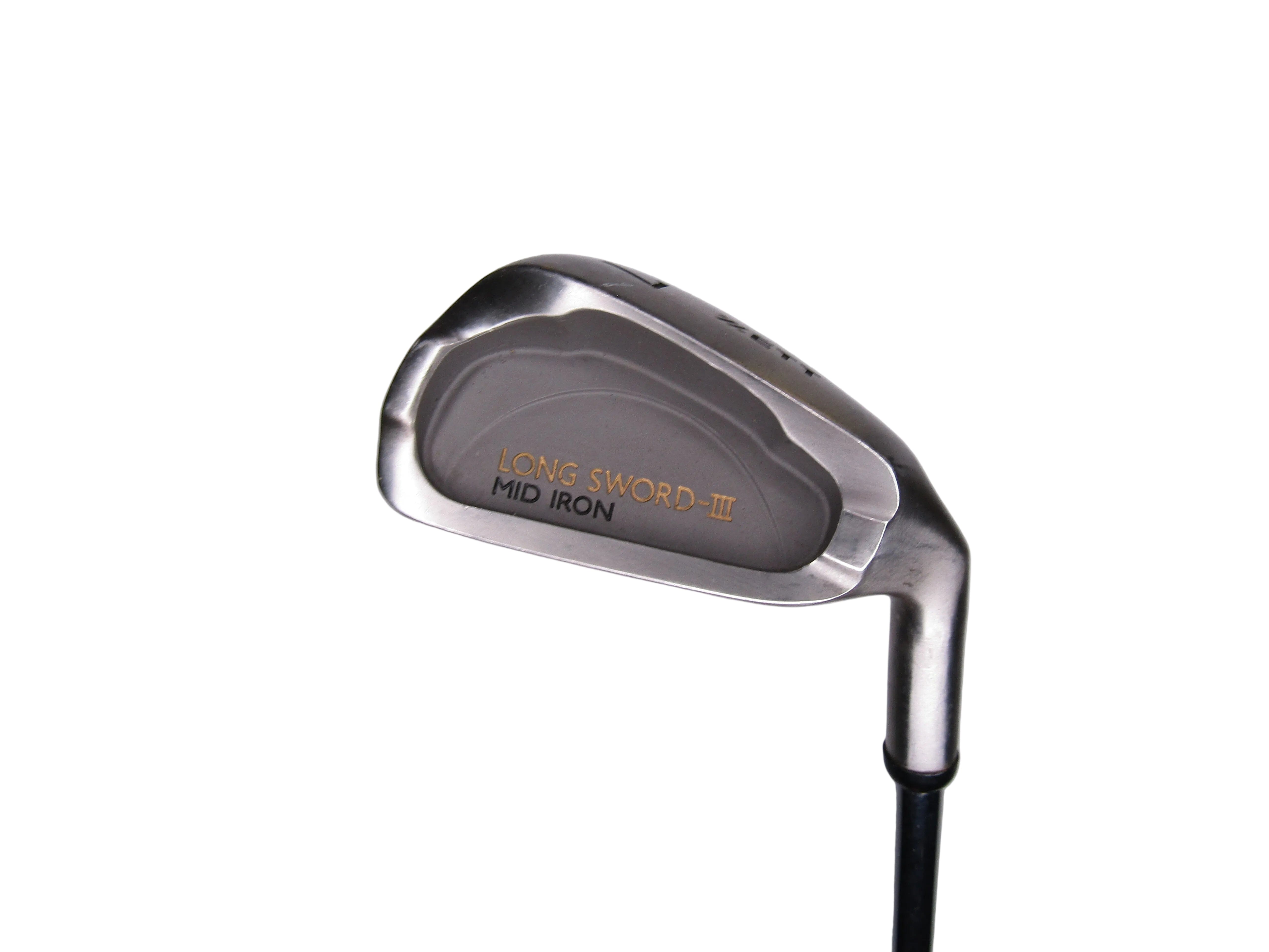 Zett Long Sword III #3 - PW 8 pc. Iron Set Senior Flex Steel Men's Right Pre-Owned Iron Sets Zett 