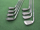 Zett Long Sword III #3 - PW 8 pc. Iron Set Senior Flex Steel Men's Right Pre-Owned Iron Sets Zett 