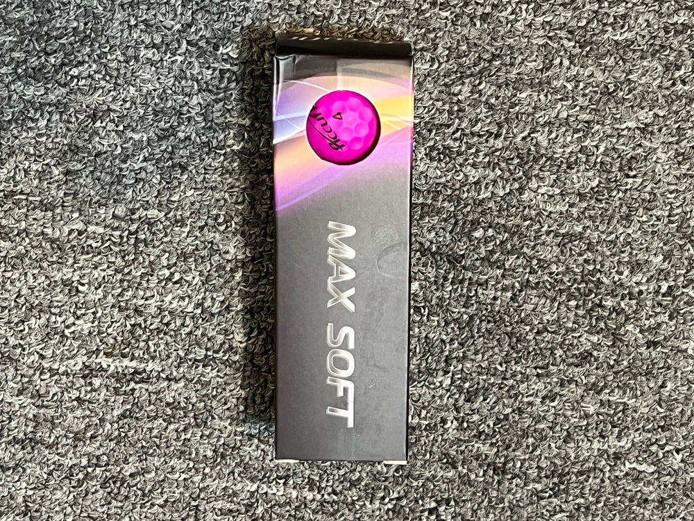 Accufli Max Soft Matte Finish Golf Balls Wilson Golf Balls Wilson Sleeve/3 Purple 