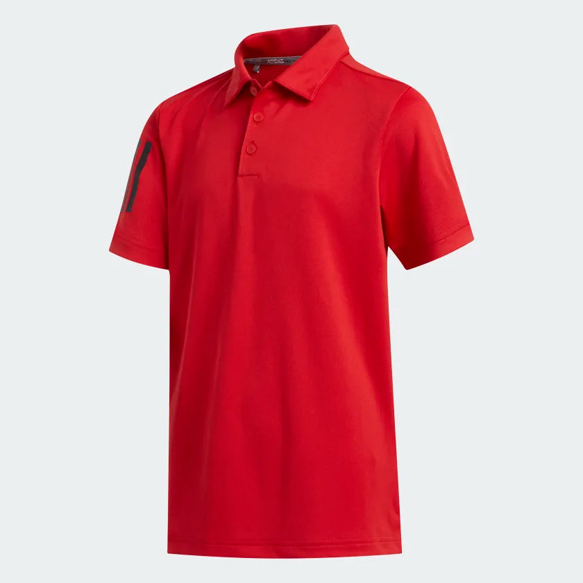 Adidas Boys 3 Stripe Polo FP9360