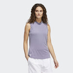 Adidas Essential Mock Neck Sleeveless Polo HA3485 Golf Stuff 