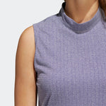 Adidas Essential Mock Neck Sleeveless Polo HA3485 Golf Stuff 