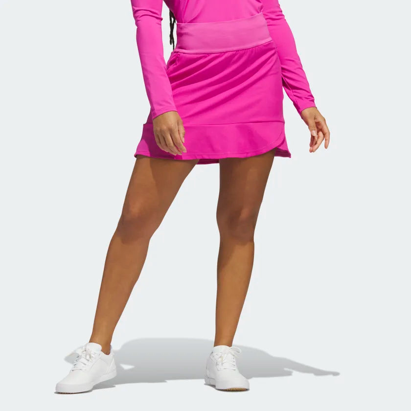 Adidas Frill Skort Pink HS2481 Lucid Fuchsia Golf Stuff 