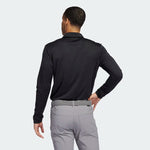 Adidas Long Sleeve Polo Shirt HG8824 Black Golf Stuff 