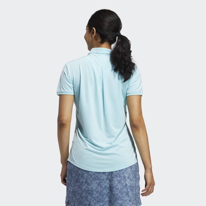 Adidas Ultimate365 Women's Solid Short Sleeve Polo Shirt GL6556 Golf Stuff 