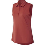 Adidas Ultimate365 Women's Solid Sleeveless Polo Shirt GL6652