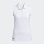 Adidas Ultimate365 Women's Solid Sleeveless Polo Shirt GL6699