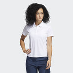 Adidas Women's Performance Primegreen White Polo Shirt GT7926 Golf Stuff Medium 