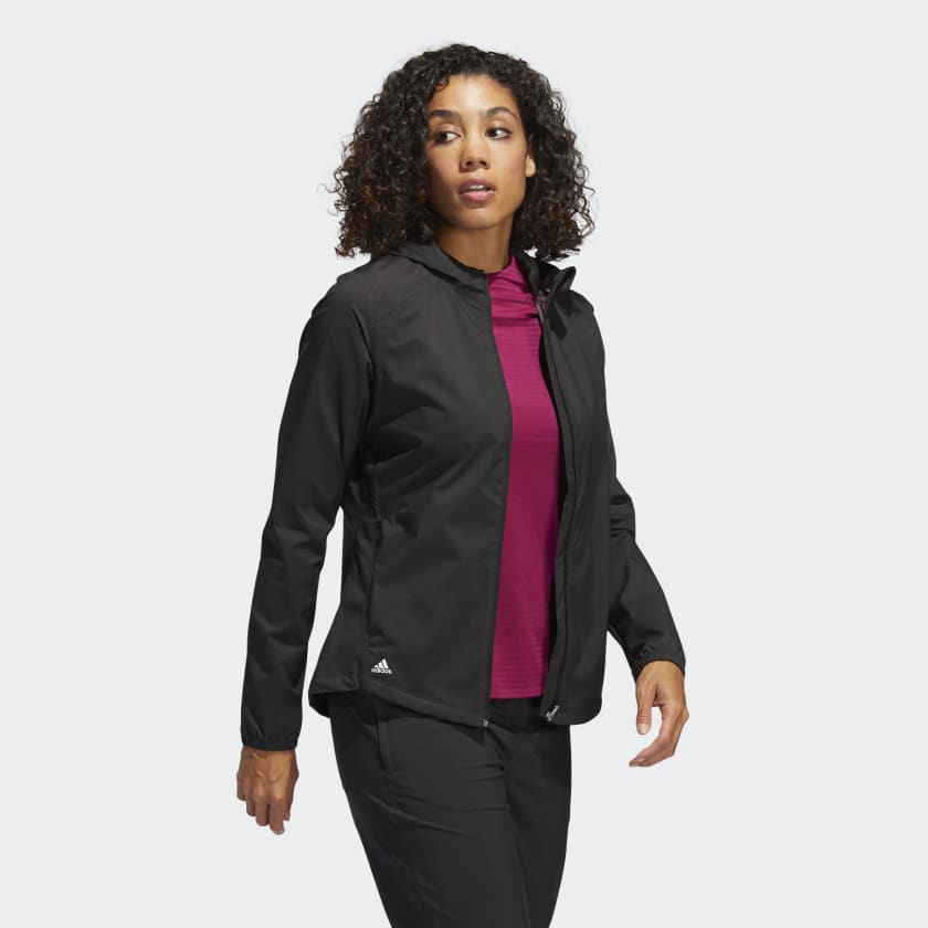 Adidas Women's Provisional Jacket Black FT5951 Golf Stuff 